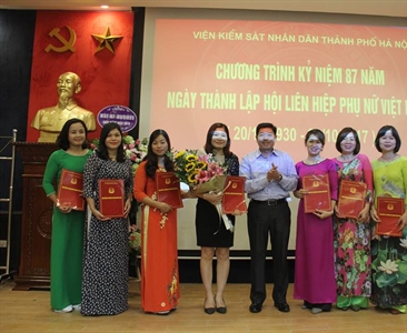 Chương trình Kỷ niệm 87 năm ngày thành lập Hội liên hiệp phụ nữ  Việt Nam...