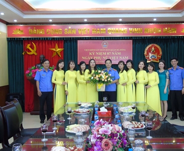 Viện KSND quận Hà Đông tổ chức buổi Lễ kỷ niệm 87 năm ngày phụ nữ Việt Nam...