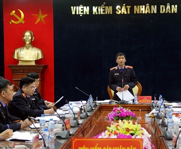 Hội nghị giao ban trực tuyến hai cấp tháng 11 năm 2017