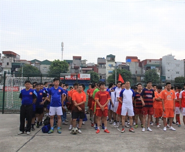 Khai mạc môn Bóng đá trong Hội khỏe ngành Kiểm sát Hà Nội năm 2015, hướng...