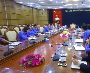 Đồng chí Lê Thị Thu Hằng – Bí thư Đảng ủy khối các cơ quan thành phố Hà Nội...