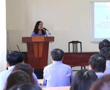 Viện KSND thành phố Hà Nội phối hợp với Trường Đại học kiểm sát Hà Nội mở...