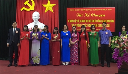 Viện KSND huyện Phúc Thọ đạt giải ba cuộc thi "Kể về những tập thể, cá...
