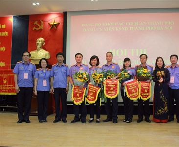 Đảng bộ Viện KSND thành phố Hà Nội tổ chức Hội thi Bí thư chi bộ giỏi năm 2018