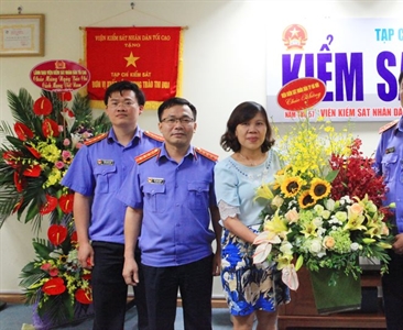 Viện KSND thành phố chúc mừng 93 năm ngày Báo chí cách mạng Việt Nam