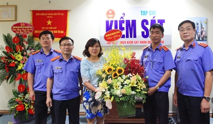 Viện KSND thành phố chúc mừng 93 năm ngày Báo chí cách mạng Việt Nam