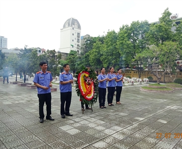 Viện KSND quận Hà Đông tổ chức các hoạt động kỷ niệm 71 năm ngày Thương...