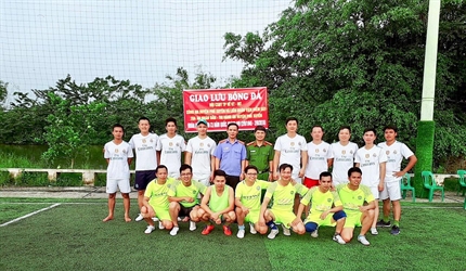 Viện KSND huyện Phú Xuyên tổ chức chương trình giao lưu bóng đá chào...