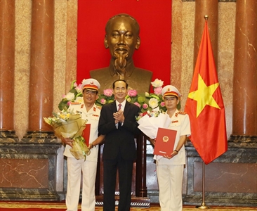 Chủ tịch nước trao quyết định bổ nhiệm 02 Phó Viện trưởng Viện kiểm sát nhân...