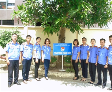 Đoàn thanh niên Viện KSND quận Hà Đông thực hiện công trình thanh niên năm 2018