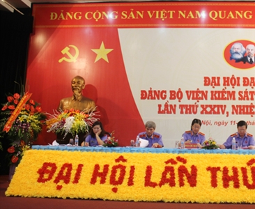 Đại hội đại biểu Đảng bộ Viện kiểm sát nhân dân tối cao lần thứ XXIV, nhiệm...
