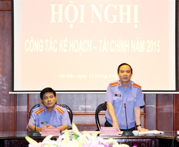 Hội nghị công tác Kế hoạch - Tài chính năm 2015
