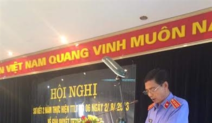 VIỆN KIỂM SÁT NHÂN DÂN QUẬN LONG BIÊN TỔ CHỨC HỘI NGHỊ RÚT KINH NGHIỆM...