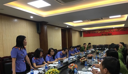 Viện KSND quận Thanh Xuân tiến hành kiểm sát trực tiếp công tác tiếp...