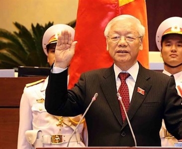 Tổng bí thư Nguyễn Phú Trọng đắc cử Chủ tịch nước.