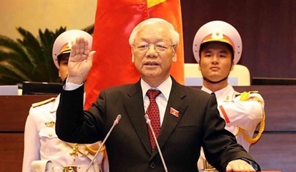 Tổng bí thư Nguyễn Phú Trọng đắc cử Chủ tịch nước.