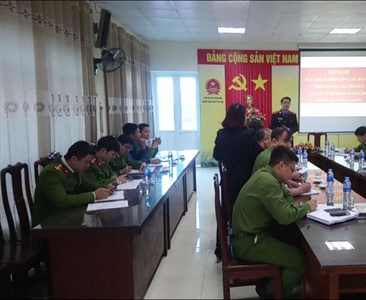 Viện KSND huyện Thạch Thất tổ chức Hội nghị rút kinh nghiệm liên ngành năm 2018