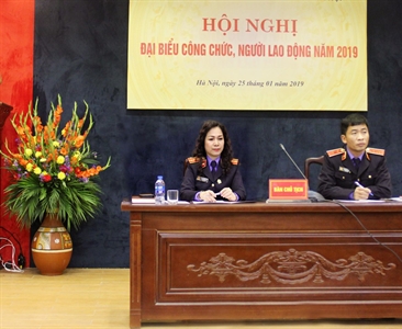 Viện kiểm KSND thành phố Hà Nội tổ chức thành công Hội nghị đại biểu công...
