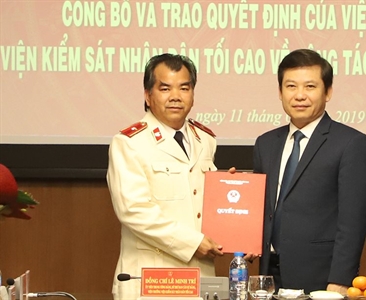 Điều động, bổ nhiệm Vụ trưởng Vụ 6 VKSND tối cao