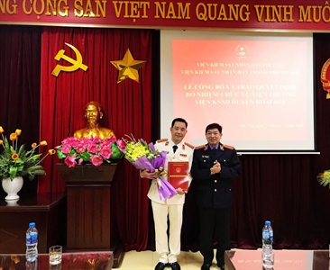 Viện KSND thành phố Hà Nội công bố và trao Quyết định bổ nhiệm, điều động...