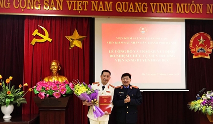 Viện KSND thành phố Hà Nội công bố và trao Quyết định bổ nhiệm, điều...