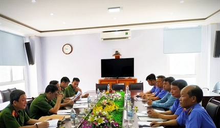 Viện KSND huyện Ứng Hòa trực tiếp kiểm sát Cơ quan CSĐT trong việc tiếp...