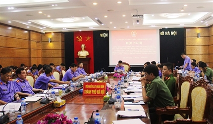 Viện KSND thành phố Hà Nội tổ chức Hội nghị trực tuyến tổng kết 05 năm...