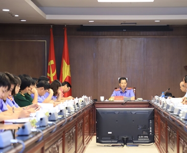 Gấp rút biên soạn cuốn sách Lịch sử Viện KSND Việt Nam 1960 - 2020