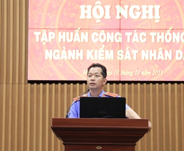 Tập huấn công tác thống kê ngành KSND