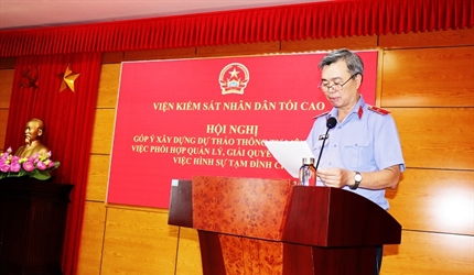 Viện KSND thành phố Hà Nội tham dự Hội nghị “Góp ý xây dựng Dự thảo...