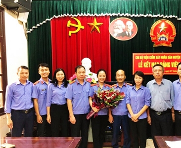 Tháng 11/2019: Chi bộ 02 Viện KSND huyện Ứng Hòa và quận Hoàng Mai tổ chức...