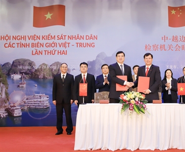 Hội nghị Viện KSND các tỉnh có chung đường biên giới  Việt Nam - Trung Quốc...