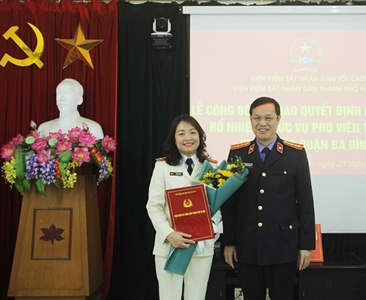 Lễ công bố và trao Quyết định điều động, bổ nhiệm chức vụ Phó Viện trưởng...