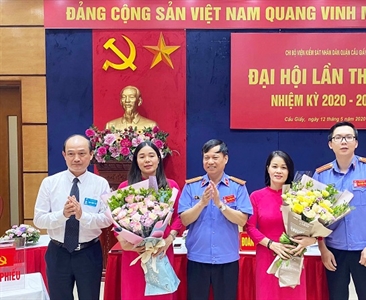 Chi bộ Viện KSND các quận/huyện tổ chức thành công Đại hội  Chi bộ nhiệm kỳ...