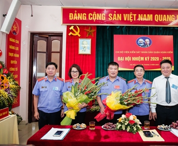 Chi bộ Viện KSND quận Hoàn Kiếm tổ chức thành công Đại hội Chi bộ nhiệm kỳ...