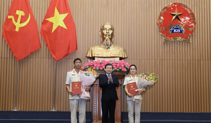 Trao Quyết định bổ nhiệm chức vụ Phó Viện trưởng VKSND tối cao và chức...