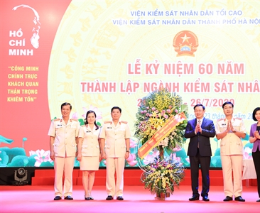 Viện KSND TP Hà Nội kỷ niệm 60 năm thành lập ngành KSND