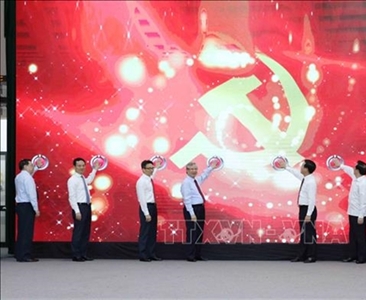 Khai trương Trang tin điện tử 'Đảng Cộng sản Việt Nam - Đại hội XIII'