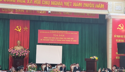 Tọa đàm nâng cao hiệu quả công tác phối hợp về trợ giúp pháp lý trong...