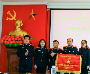 Thanh tra và Phòng 2 - Viện KSND thành phố Hà Nội tổ chức Hội nghị triển...