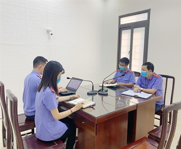 Viện KSND huyện Đông Anh tập huấn kỹ thuật sử dụng Phòng hỏi cung có ghi âm,...