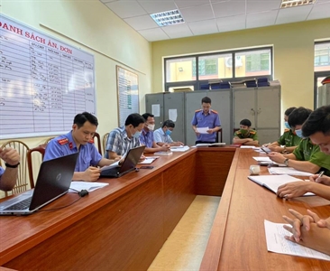 Viện KSND huyện Phú Xuyên và Viện KSND quận Hà Đông trực tiếp kiểm sát việc...