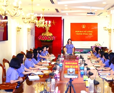 Những bông hồng của ngành Kiểm sát Thủ đô