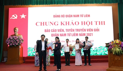 Viện KSND quận Nam Từ Liêm tích cực tham gia hội thi Báo cáo viên,...