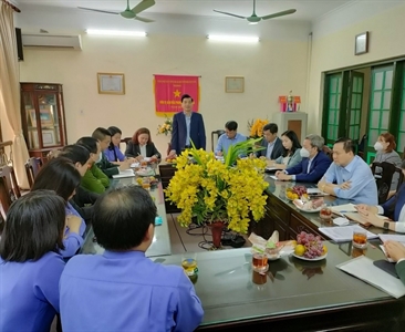 Bí thư Quận Ủy Thanh Xuân làm việc với các đơn vị Viện KSND, Tòa án nhân...
