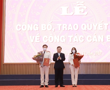 Trao quyết định điều động, bổ nhiệm lãnh đạo cấp Vụ thuộc VKSND tối cao