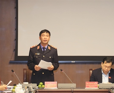 Đoàn giám sát Quốc hội làm việc với VKSND tối cao về công tác tiếp công dân...