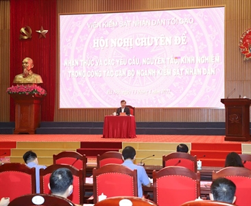 Tiếp tục đổi mới công tác cán bộ ngành Kiểm sát đáp ứng yêu cầu nhiệm vụ...