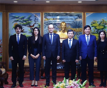 Viện trưởng VKSND tối cao tiếp Đại sứ đặc mệnh toàn quyền Argentina tại Việt Nam