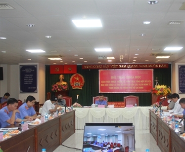 Hội thảo khoa học thu hồi tài sản trong các vụ án kinh tế, tham nhũng